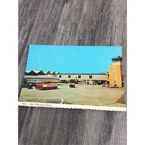1970’s Weir-Cook Municipal Airport Indy Ind. Vintage Postcard